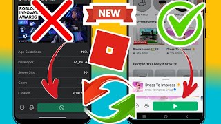 Comment réparer Roblox Mobile 2025 [upl. by Siubhan137]