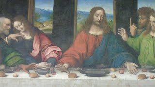 Tongerlo Abbey  Last Supper Leonardo da Vinci’s studio  Dietrich Buxtehudes Prelude in E minor [upl. by Ellener]