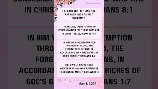 Daily Affirmations With God May 3 2024 [upl. by Rosalind599]