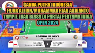 INA VS MAS FAJARRIAN VS MANTEE  YONEX SUNRISE INDIA OPEN 2024 [upl. by Vyner]