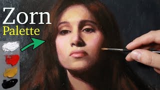 Portrait Painting Tutorial  The Zorn Palette Unlimited [upl. by Lisan599]