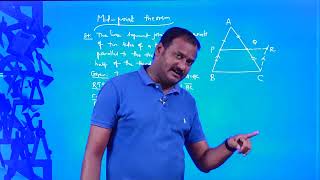 CBSE Grade 9 Ch 8 quadrilaterals mid point theorem and its application [upl. by Arabella]