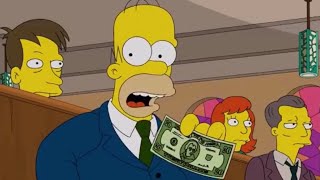 Homer ‘Where’s My Money’  Homer Lends Bart Money  Diggs  Season 25 Episode 12  The Simpsons [upl. by Nomyt]