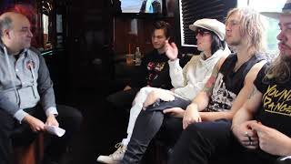 Come Aboard The Struts Tour Bus To Talk Touring With Foo Fighters and Their New Music [upl. by Elawalo]