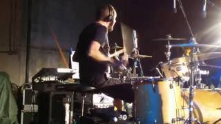 Aurelio Sechi Fiume Sand Creek drum cover live De Andrè [upl. by Levy]