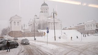 Winter in Helsinki Finland [upl. by Akemed]