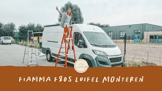 Fiamma F80s luifel monteren op bestelbus Fiat Ducato Peugeot Boxer Citroën Jumper [upl. by Gilead]