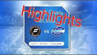 Lahti Ringette C Highlights 91024 [upl. by Yhtuv]