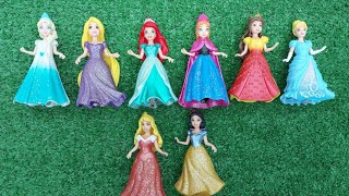 Satisfying ASMR  Mixing Disney Princess Colorful dress up  Sofia Ariel CinderellaElsa Rapunzel [upl. by Stempien478]