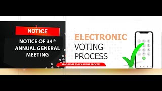 Tripple Gee 34th AGM Electronic Voting Procedure [upl. by Arhoz743]