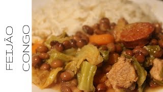 Feijão Congo Feijoada  RECEITAS DE CABOVERDE  CAP VERT RECIPES [upl. by Licha]