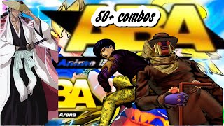 50 Aba Combos  Anime Battle Areans [upl. by Genvieve606]