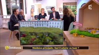 Résidence principale  fautil acheter ou louer [upl. by Shotton]