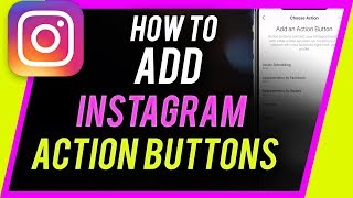 How To Add Action Buttons To Instagram Profile [upl. by Otilrac]