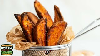 Crispy Baked Sweet Potato Wedges [upl. by Euqininod]