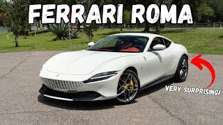 The Ferrari Roma Is The CHEAPEST New Ferrari You Can Buy  REVIEW [upl. by Emmerie]