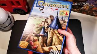 Carcassonne Board Game Unboxing [upl. by Balough]