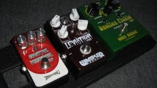 Wampler Leviathan VS Way Huge Swollen Pickle VS Skreddy Cognitive Dissonance MK II [upl. by Fitts505]