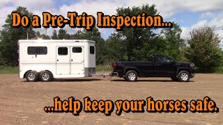 What to Check When Hitching Up Your Horse Trailer [upl. by Malloch]