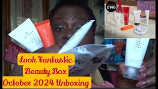 Look Fantastic The Box October 2024 Unboxing Non PR [upl. by Thomas743]