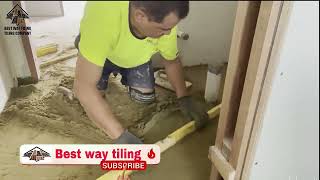 How to screed a toilet floor [upl. by Portland284]