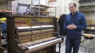 Rebuilding an Antique Piano Before and After [upl. by Arotal]