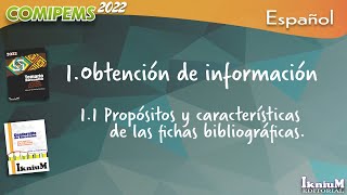 Obtención de la información​ y fichas bibliográficas [upl. by Rafaello]