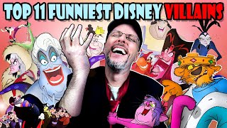 Top 11 Funniest Disney Villains  Nostalgia Critic [upl. by Kariv]