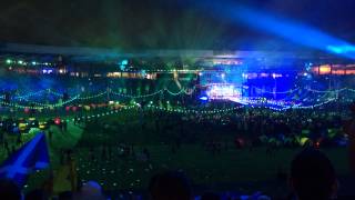 Caledonia 1080p  Dougie MacLean  Glasgow 2014 Commonwealth Games Closing Ceremony [upl. by Llenoj]