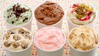 6 NEW Ice Cream Flavors Homemade Ice Cream PARTY No Machine  Gemmas Bigger Bolder Baking [upl. by Andee]