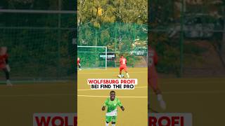 WOLFSBURG PROFI bei Find The Pro 😨🔥 findthepro diyarac fußball sport ridlebaku [upl. by Malena]