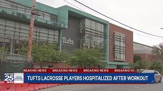 Tufts lacrosse players hospitalized with serious condition after workout led by Navy SEAL grad [upl. by Rma]