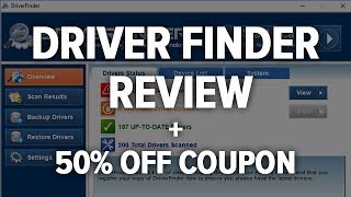 Driver Finder Review  Windows Driver Update Software [upl. by Bruyn]