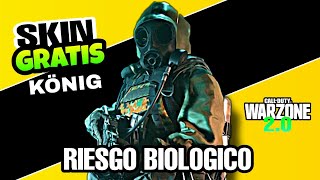 ESTE ASPECTO ES GRATIS EN WARZONE 20 COMO CONSEGUIR A KÖNIG RIESGO BIOLOGICO GRATIS WARZONE 20 [upl. by Siuluj]