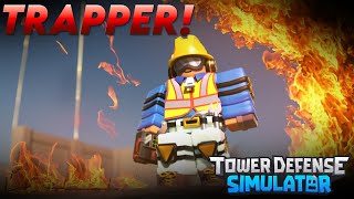 ⚠️ Trapper Tower  Tower Defense Simulator [upl. by Whiting748]