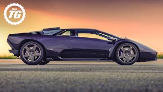 FIRST LOOK £13m Diablo Restomod Reboots ‘90s Greatest Lambo [upl. by Oiramaj]