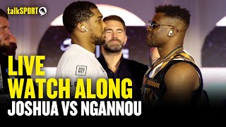 Anthony Joshua vs Francis Ngannou LIVE Watchalong  The Rumble In Riyadh  talkSPORT [upl. by Sydney]