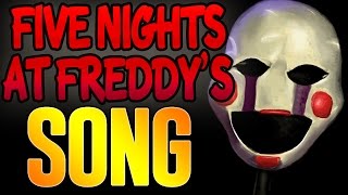 FIVE NIGHTS AT FREDDYS SONG quotTHE PUPPET SONGquot Lyric Video [upl. by Otrebide4]