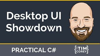 WinForm vs WPF vs UWP vs Console  The C Desktop UI Showdown and the future with NET 5 [upl. by Meehar944]