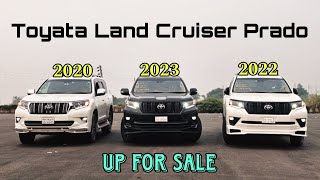 Land Cruiser Prado 2022 and 2023  Recondition Car  Up For Sell [upl. by Critta]