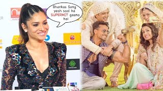 Ankita Lokhande REACTS On Her New Song Bhankas From Baaghi 3  Tiger Shroff Shraddha Kapoor [upl. by Moshell]