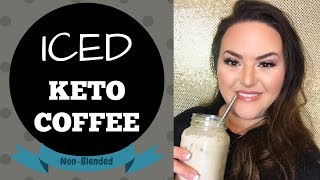 Iced Ketogenic Coffee  Bulletproof Coffee  GIVEAWAY [upl. by Blondy]