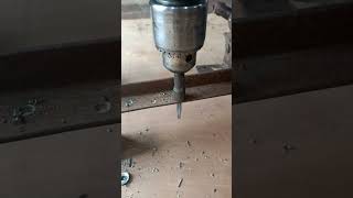 Self screw installation on drill machineshortsfurniturerj [upl. by Novihs642]