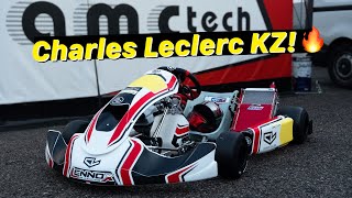 Provo il Kart KZ CHARLES LECLERC 2022  Birel ART s14 al South Garda Karting [upl. by Llednil740]