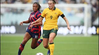 Matildas v USWNT Highlights Post Game  10 News  Australia v USA Game 2 Tuesday 10 Paramount [upl. by Orion714]