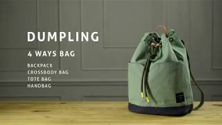 Dumpling backpack by TATHATA [upl. by Olag129]