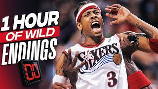 1 HOUR of Allen Iverson Being CLUTCH In WILD ENDINGS 👀🔥 [upl. by Bergen219]