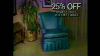 Gimbels Commercial  Upholstery and Slip Covers  1986 [upl. by Heyde]