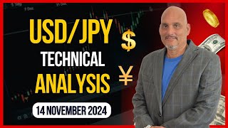 USD JPY Today Analysis and Forecast Market Sentiment Key Support amp Resistance Nov 14 2024 [upl. by Gianna]