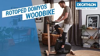 Rotoped Domyos Woodbike  Decathlon Česká republika [upl. by Sigler794]